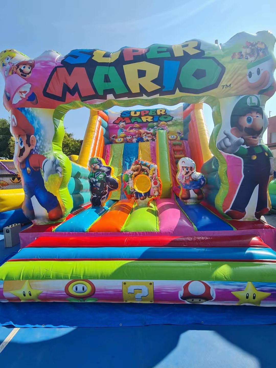 Alquiler Castillo Hinchable Super Mario Bros infantiles Murcia