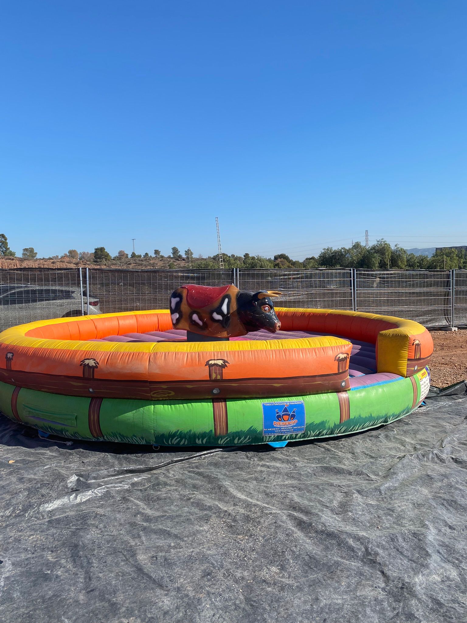 Segundo Toro Mecánico en alquiler para fiestas adultas en Murcia