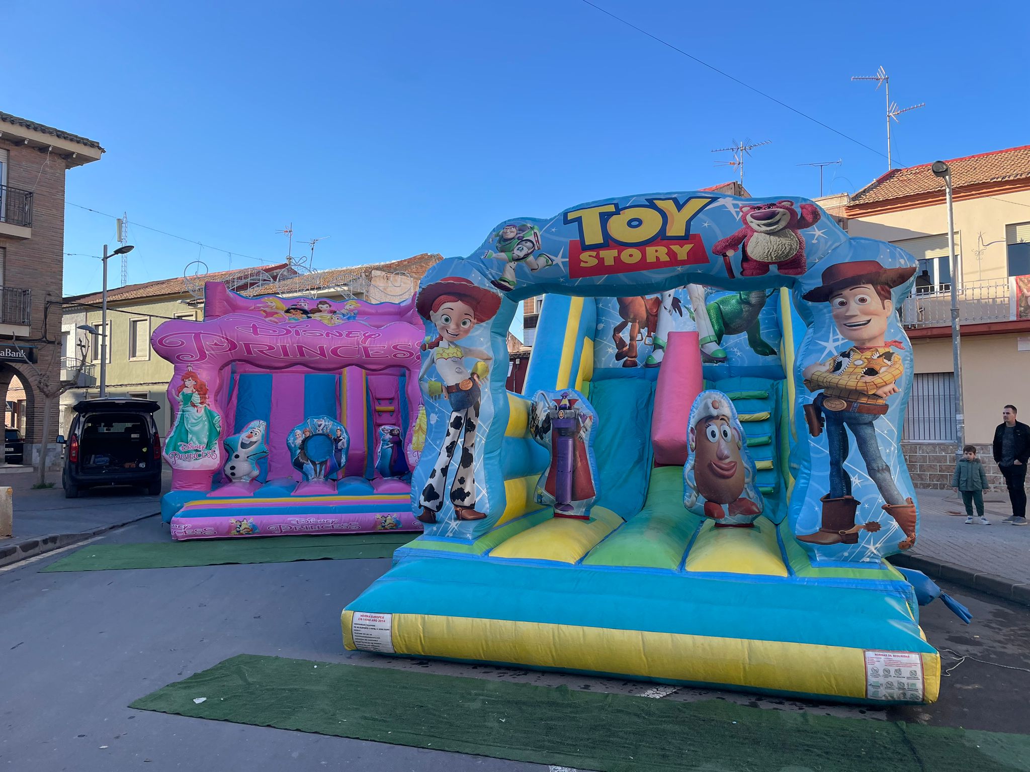 Castillo Hinchable de Toy Story para cumpleaños infantiles en Murcia