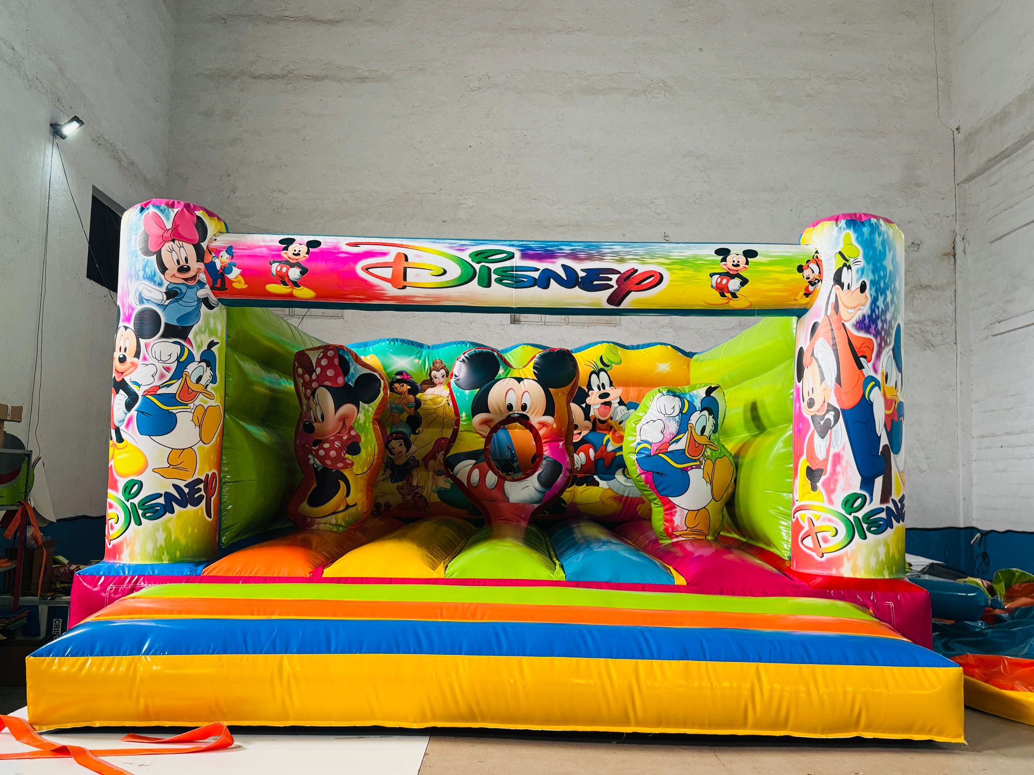 Alquiler Castillo Hinchable Disney para fiestas infantiles en Murcia